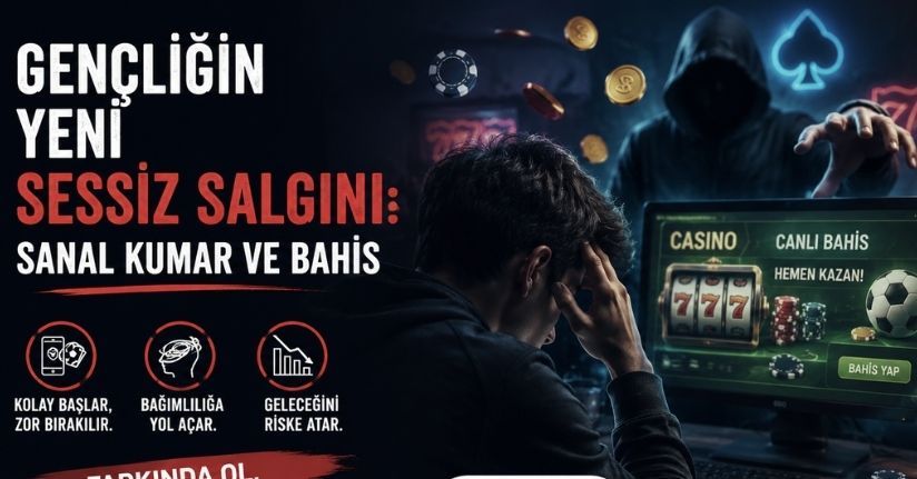 Gençliğin yeni sessiz salgını: Sanal kumar ve bahis