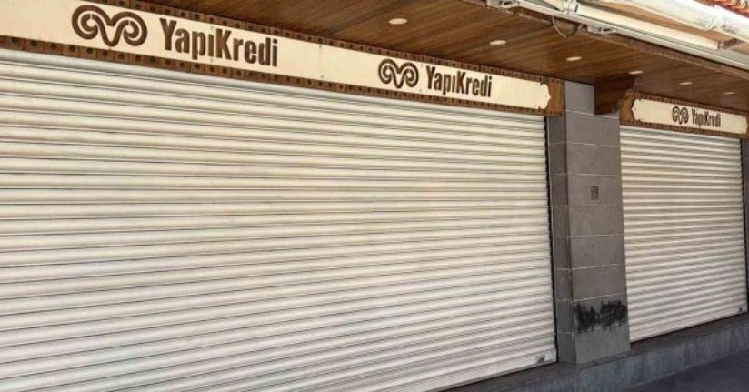 Diyarbakır'da banka şubesine silahlı saldırı