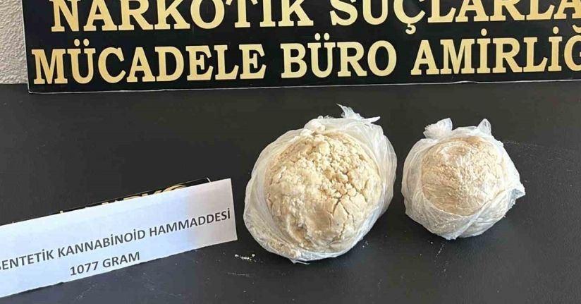 Denizli’de 1 milyon kullanımlık uyuşturucu madde ele geçirildi