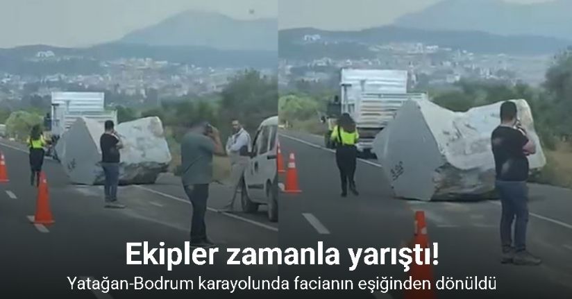 Karayolunda facianın eşiğinden dönüldü