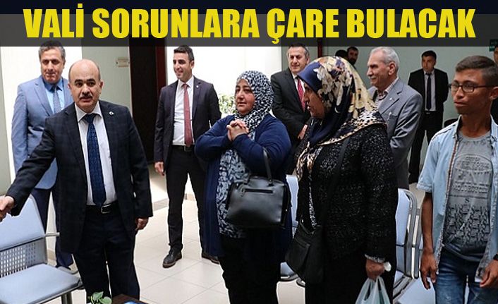 Vali Dağlı vatandaşların sorunlarını dinleyecek