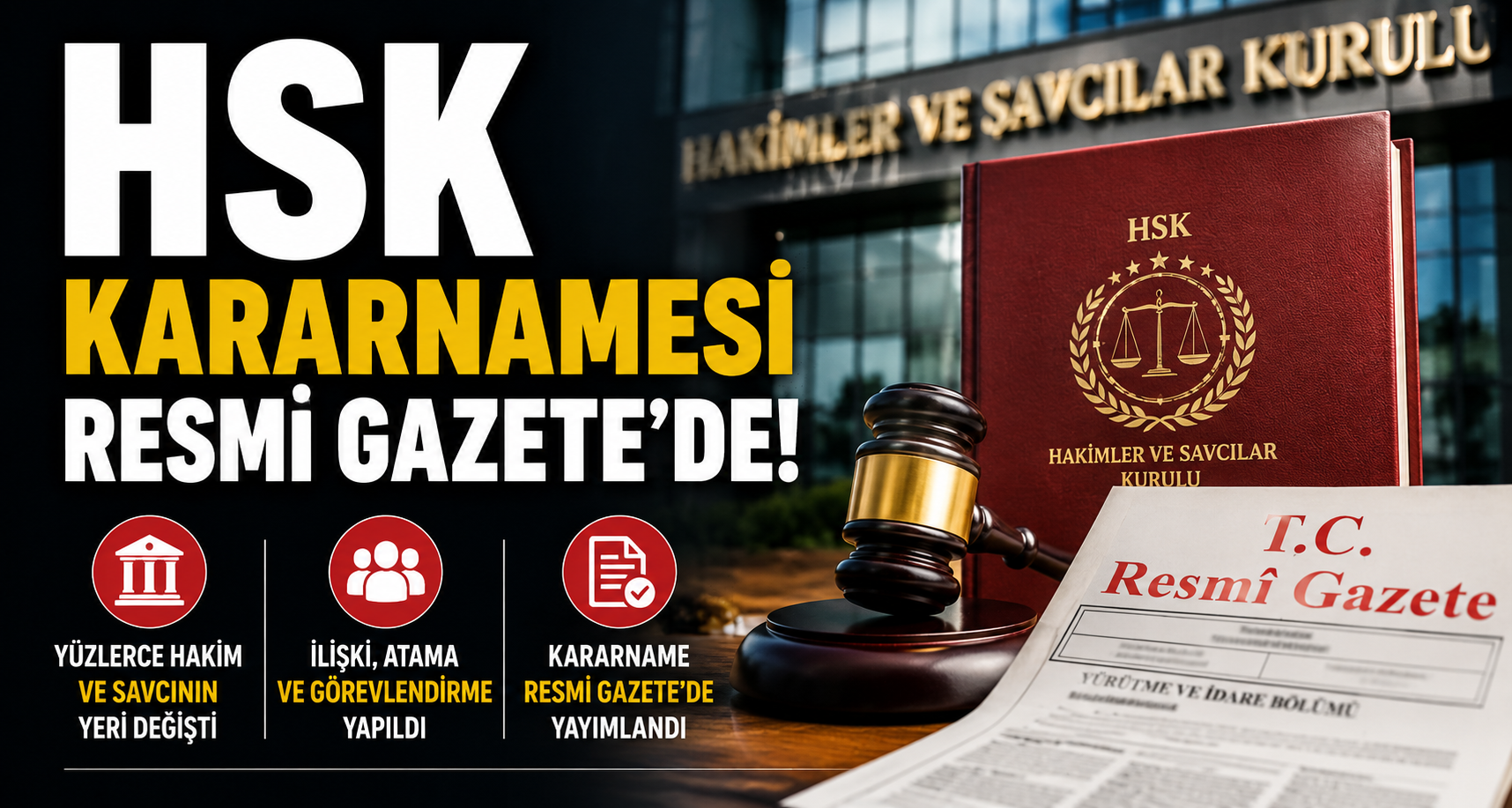 HSK kararnamesi Resmi Gazete’de