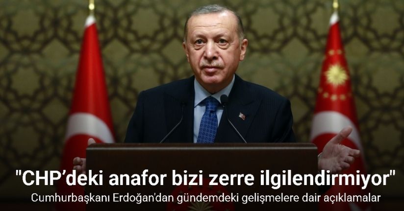 Cumhurbaşkanı Erdoğan: 