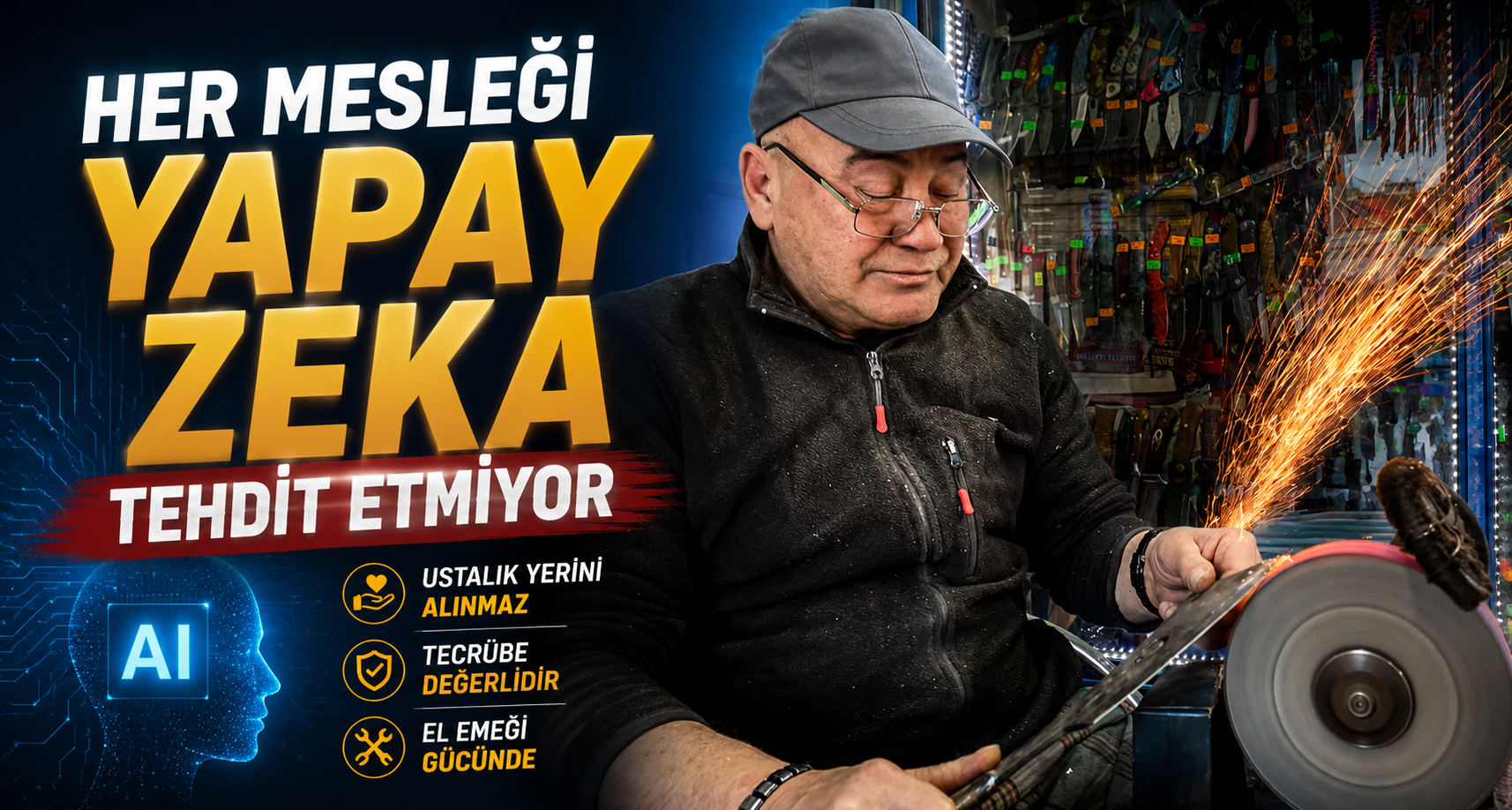 Her mesleği yapay zeka tehdit etmiyor