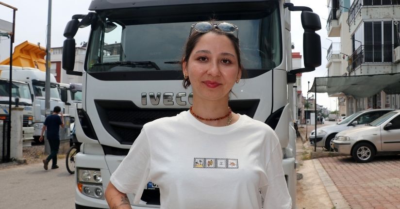 Begüm, memuriyeti bırakıp Avrupa yollarında TIR şoförü oldu