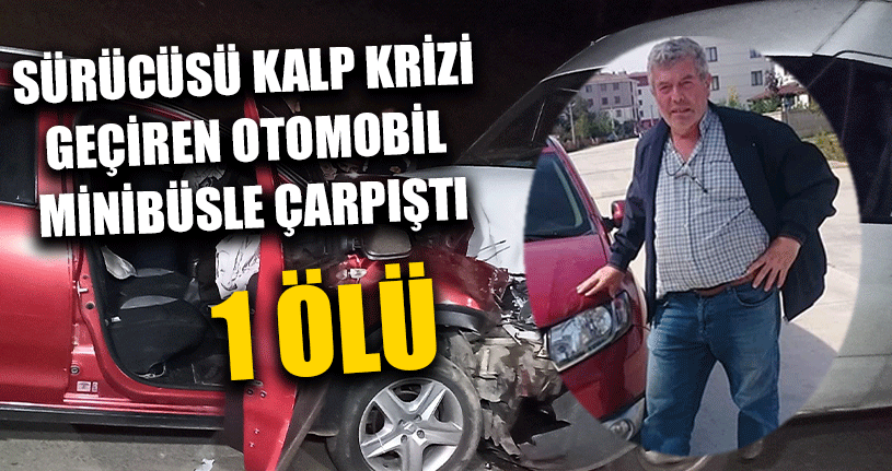 Minibüs İle Otomobil Kafa Kafaya Çarpıştı