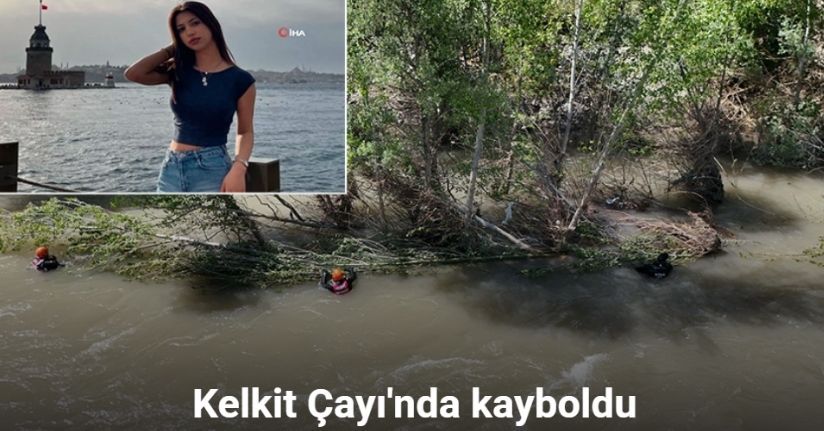 Kelkit Çayı’nda kaybolan kız 27 gündür aranıyor