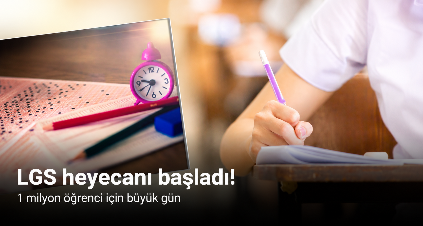LGS heyecanı başladı