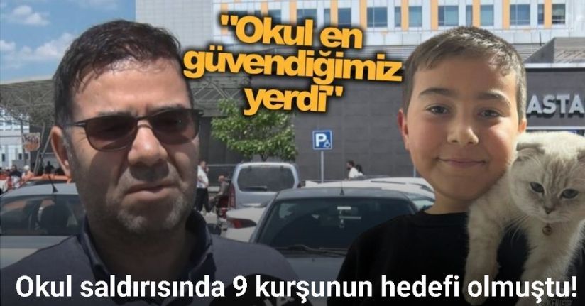 9 kurşunun hedefi olan minik Mustafa, 2 aylık yaşam mücadelesinin ardından ambulans uçakla Ankara’ya getirildi