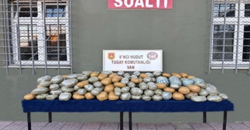 MSB: Van hudut hattında 290 kilo uyuşturucu ele geçirildi