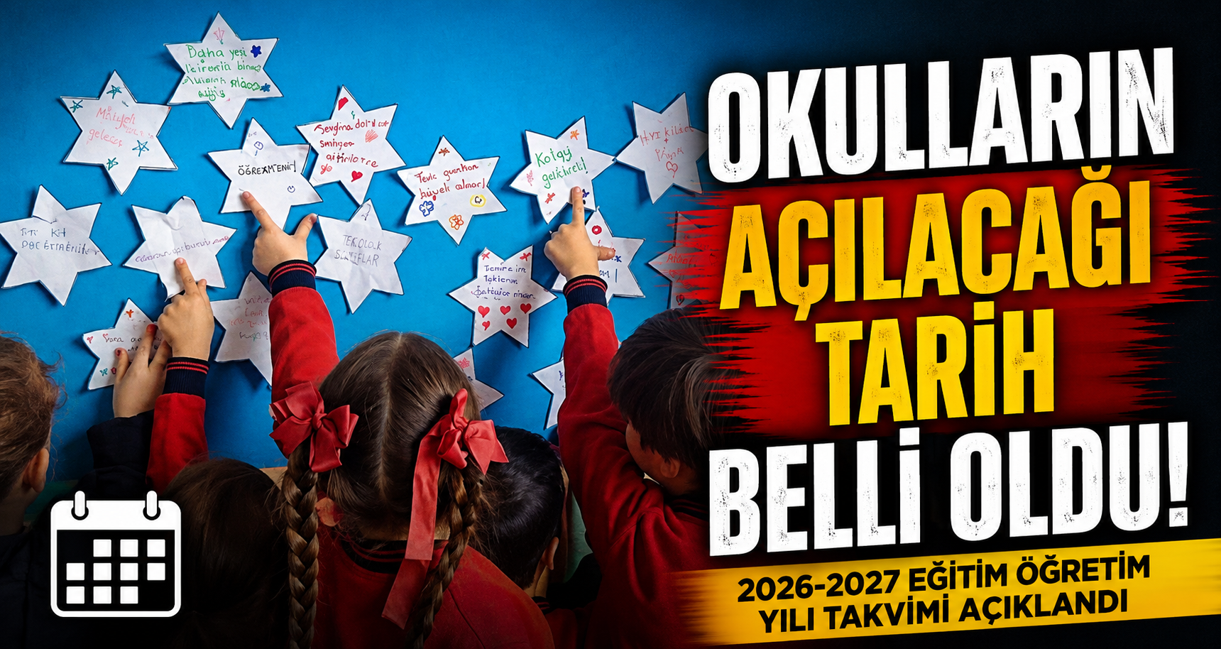 2026-2027 eğitim öğretim yılı takvimi açıklandı