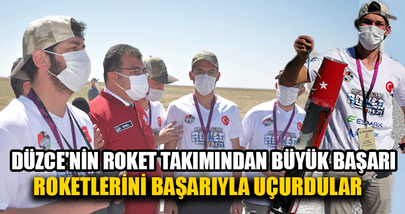 Düzce'nin Roket Takımından Büyük Başarı 