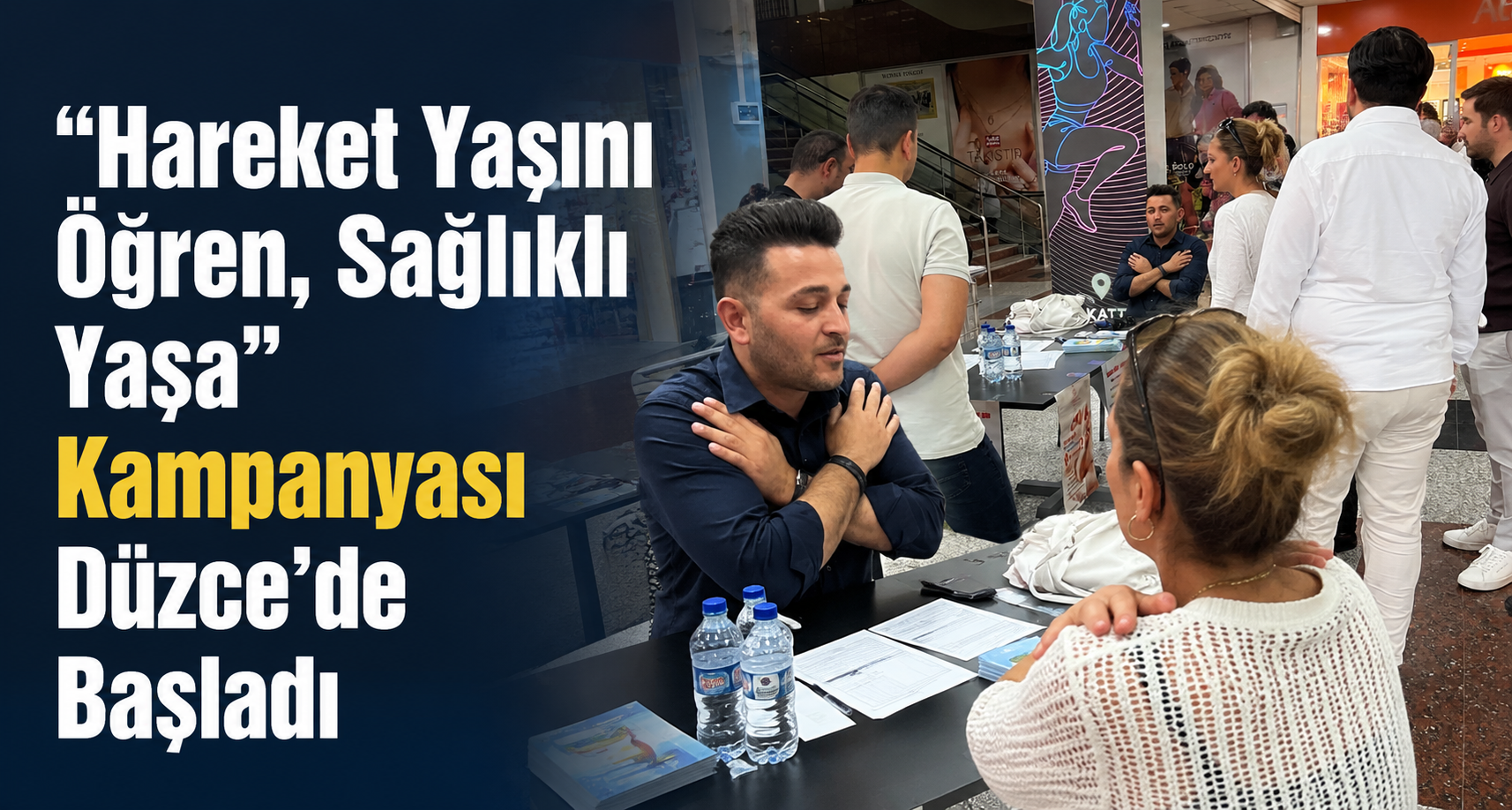 “Hareket Yaşını Öğren, Sağlıklı Yaşa” Kampanyası Düzce’de Başladı