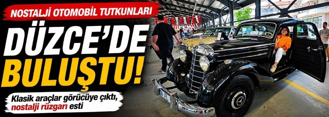 Mercedes Tutkunları Düzce’de Buluştu