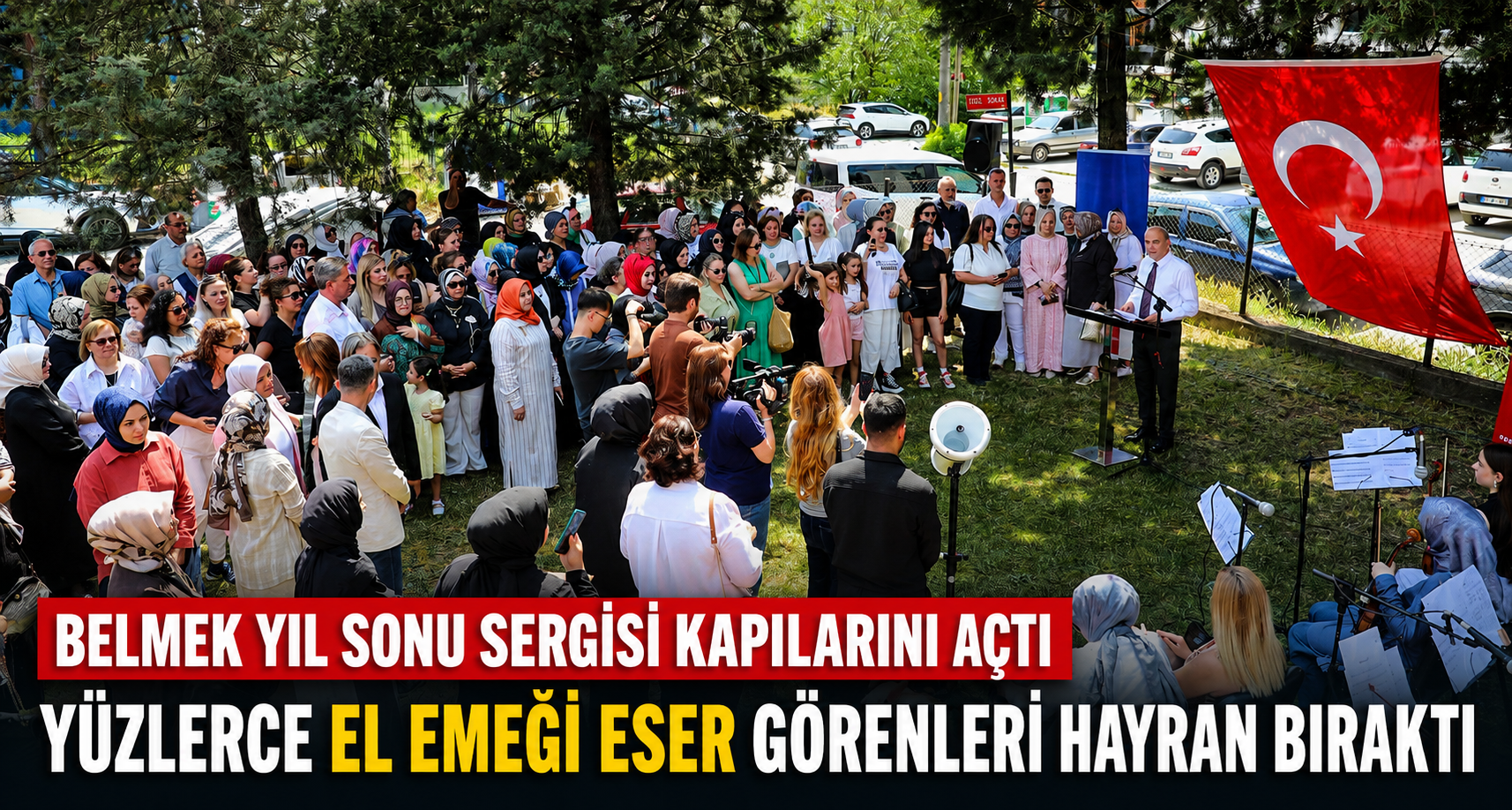 Belmek Yıl Sonu Sergisi Kapılarını Açtı