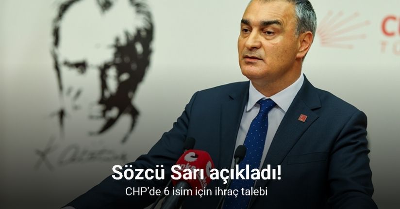 CHP’de 6 isim için ihraç talebi