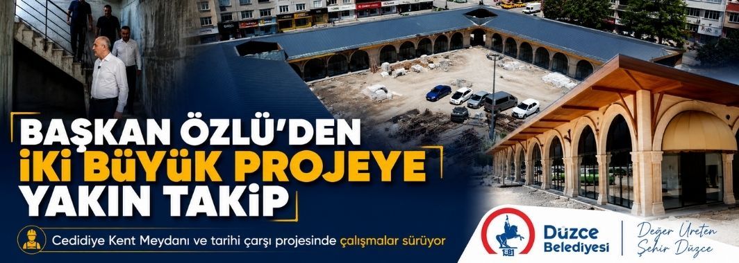 19 Mayıs Spor Kampüsü Ve Cedidiye Meydanı’nda Çalışmalar Hızla Sürüyor