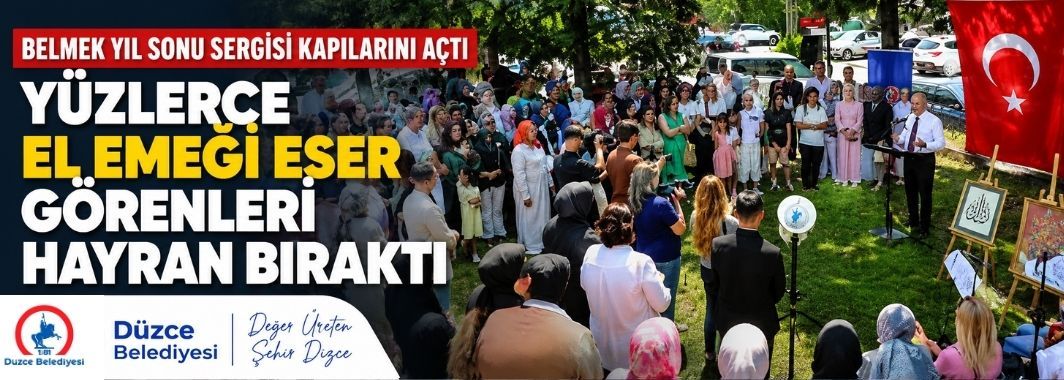 Belmek Yıl Sonu Sergisi Kapılarını Açtı