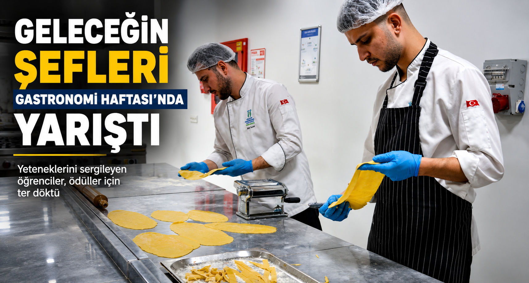 Geleceğin şefleri Gastronomi Haftası’nda yarıştı