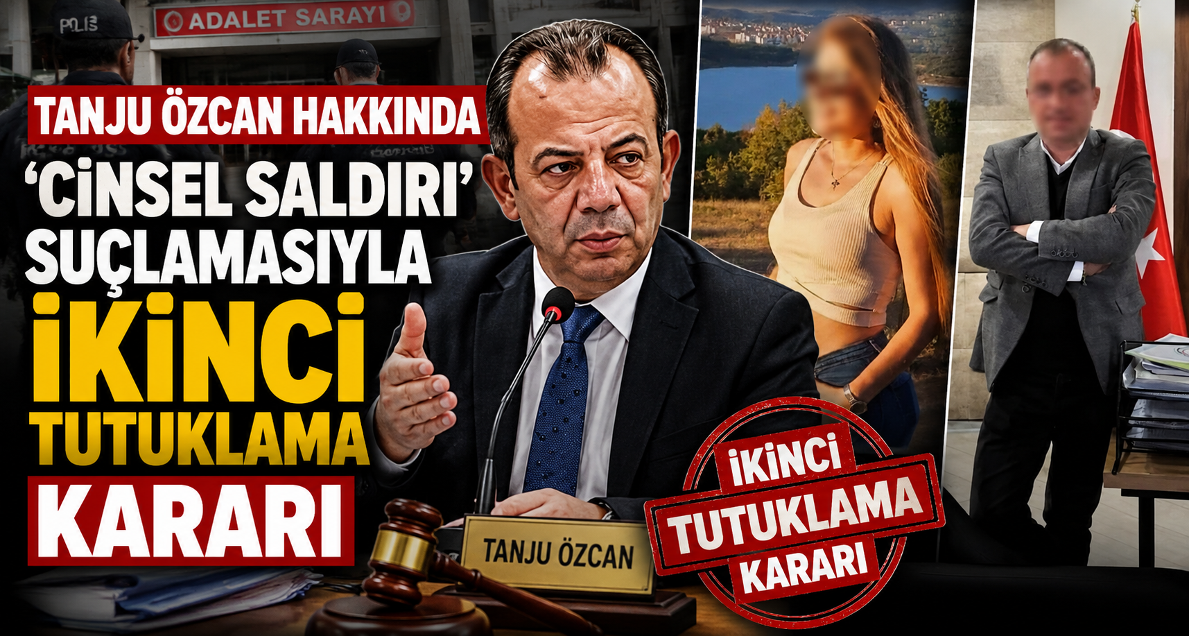 Tanju Özcan hakkında ‘cinsel saldırı’ suçlamasıyla ikinci tutuklama kararı