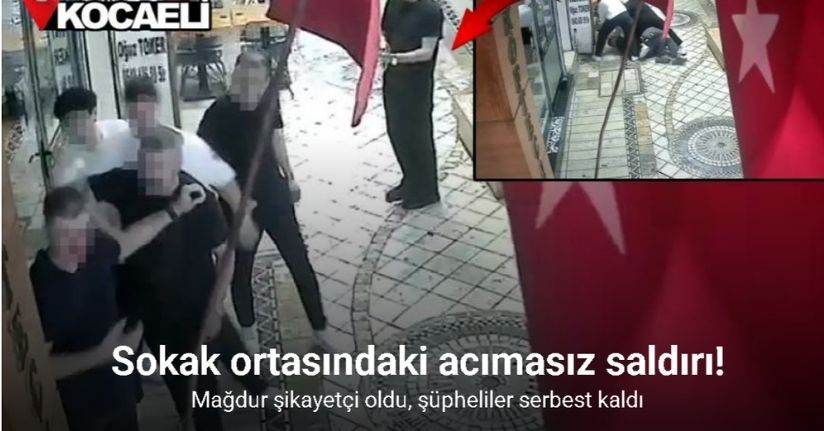 Dört kişi tarafından öldüresiye darbedildi: Olay anı kameraya yansıdı