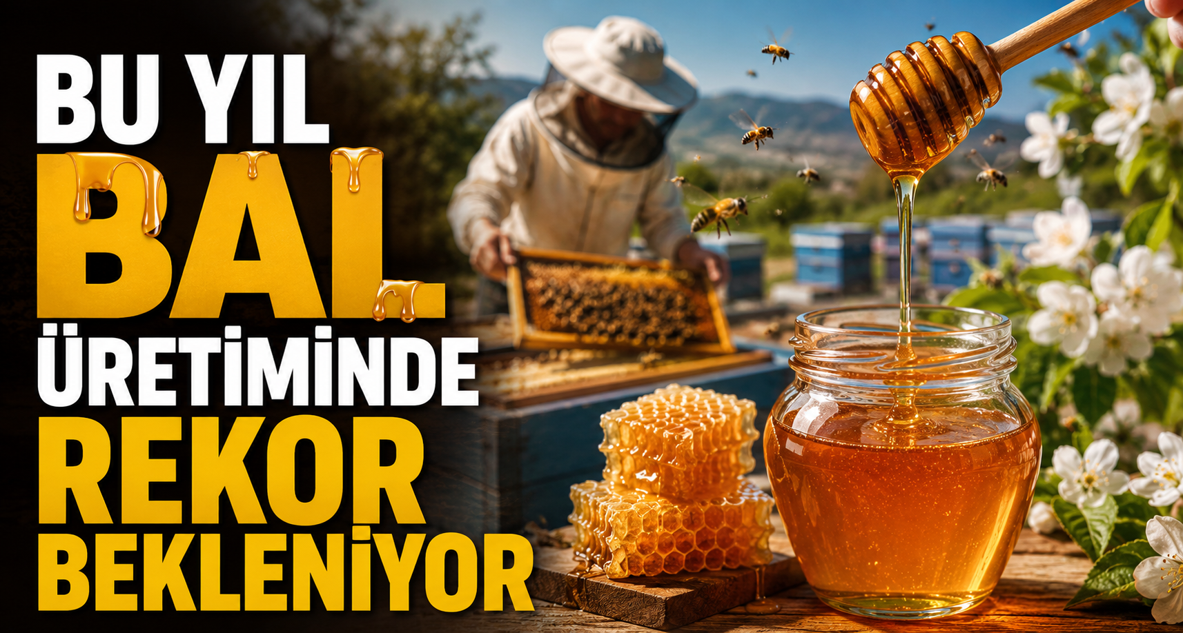 Bu yıl bal üretiminde rekor bekleniyor