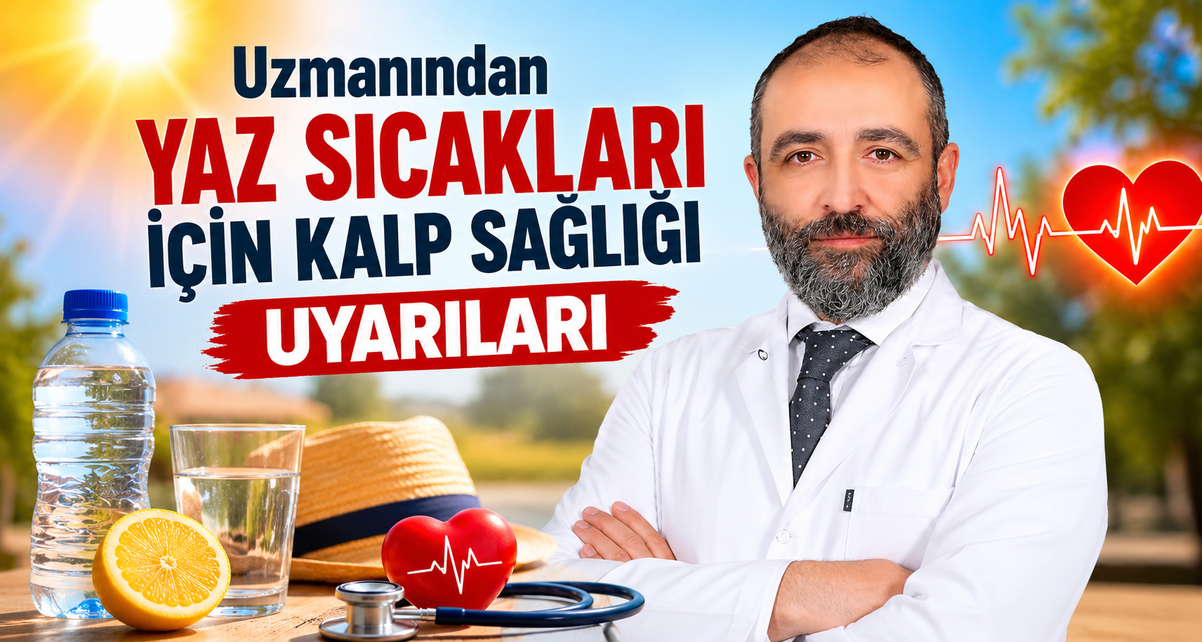 Uzmanından yaz sıcakları için kalp sağlığı uyarıları