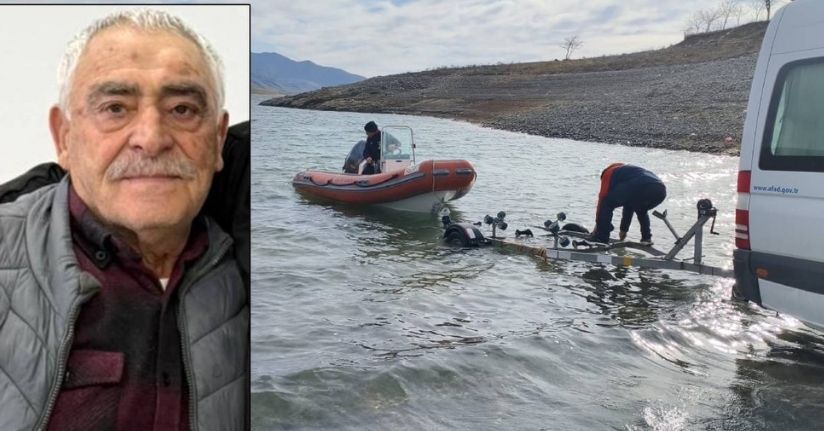 Elazığ’da kayıp yaşlı adam baraj gölünde ölü bulundu
