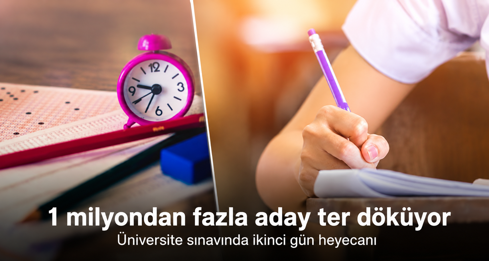 YKS’nin ikinci oturumu AYT başladı