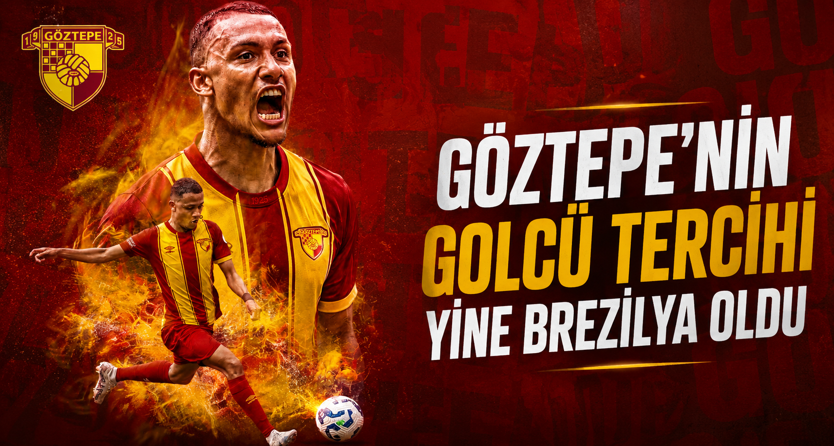 Göztepe’nin golcü tercihi yine Brezilya oldu