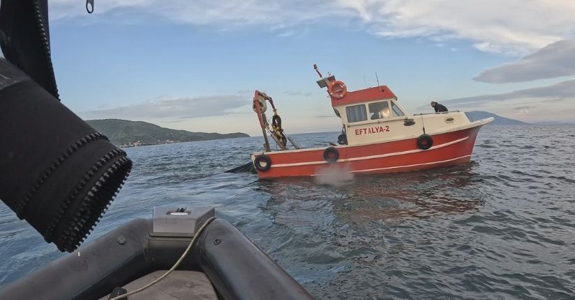 Marmara Denizi'nden 95 futbol sahası büyüklüğünde hayalet ağ çıkarıldı