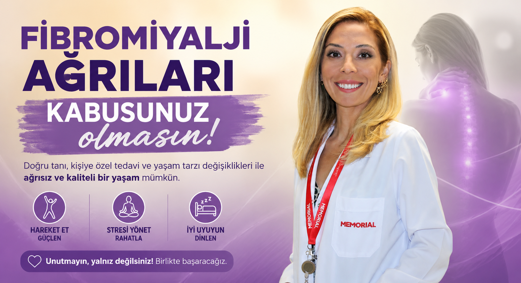 Fibromiyalji ağrıları kabusunuz olmasın
