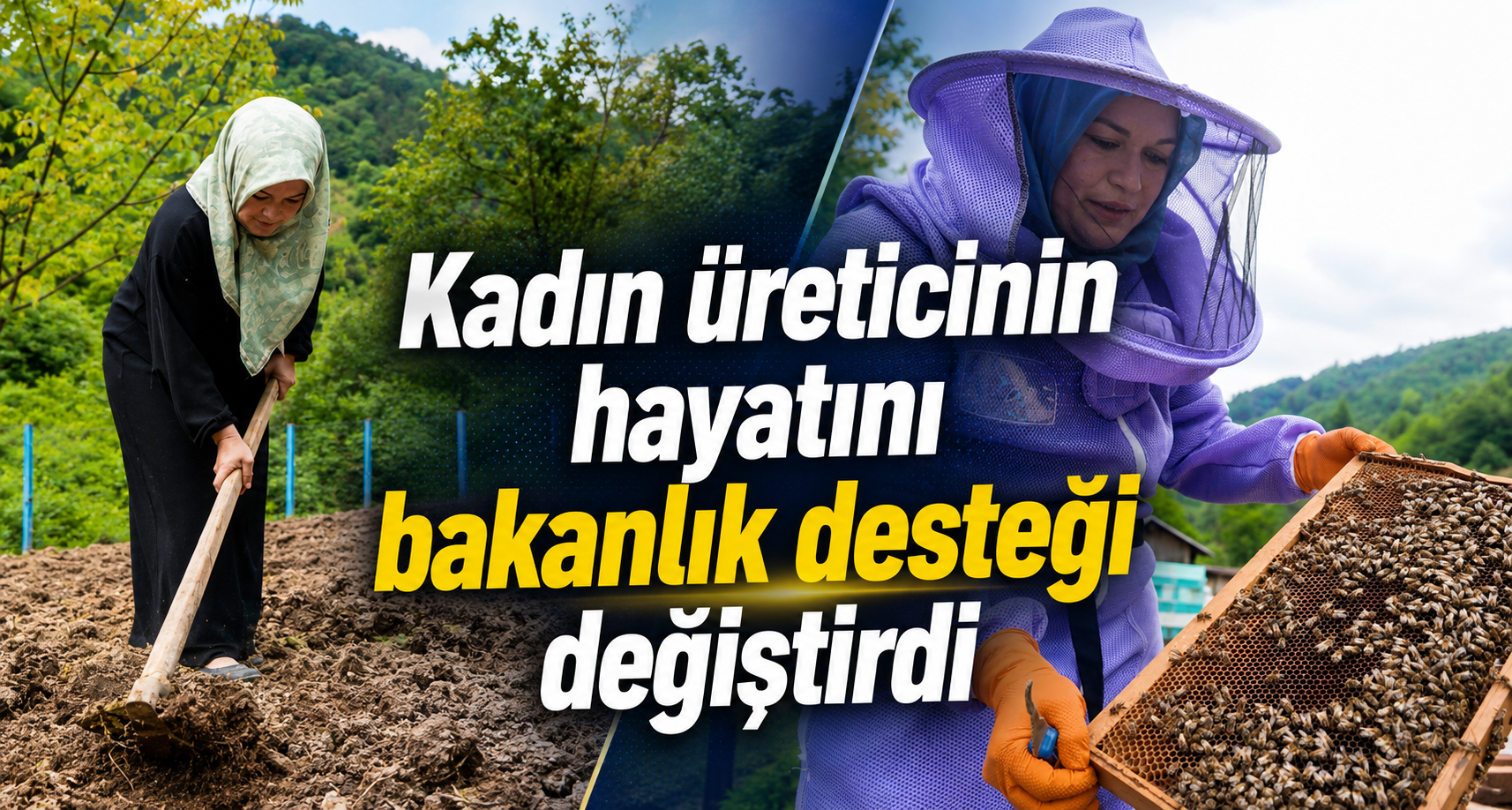 Kadın Üreticinin Hayatını Bakanlık Desteği Değiştirdi