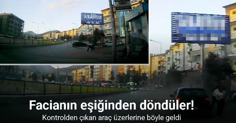 İşte Erzurum’da yürekleri ağızlara getiren o anlar