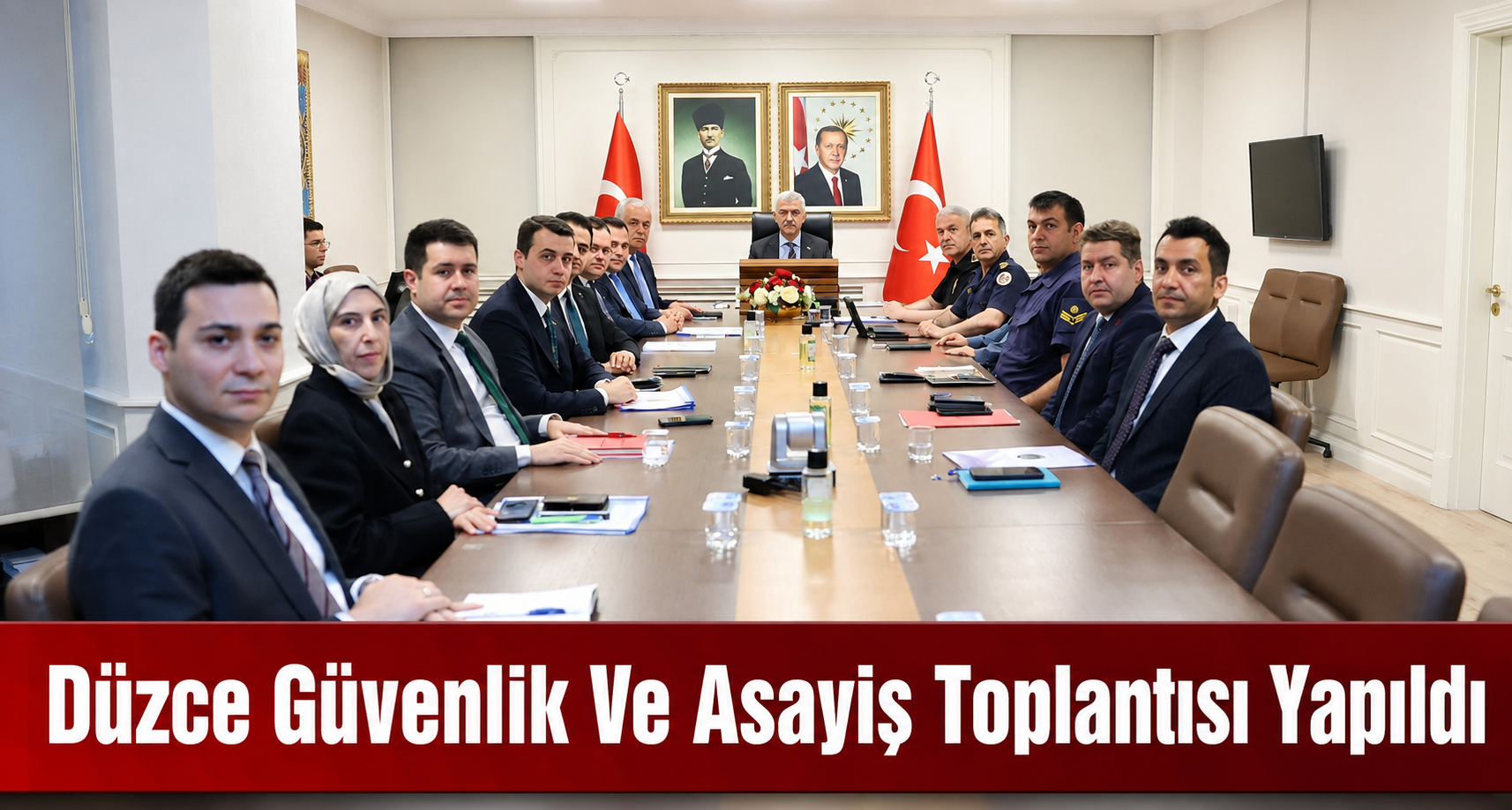 Düzce Güvenlik Ve Asayiş Toplantısı Yapıldı