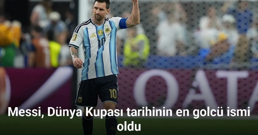 Arjantin 2’de 2 yaptı, Messi rekor kırdı