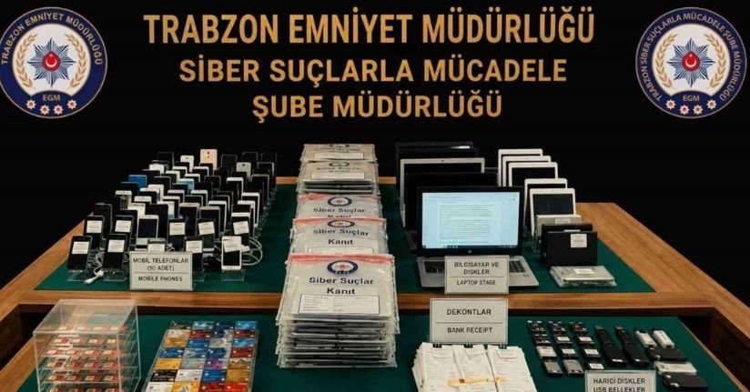 Trabzon merkezli 11 ilde yasadışı bahis ve dolandırıcılık operasyonu