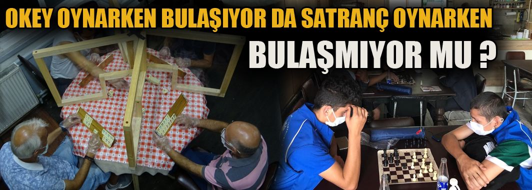 Okey Oynarken Bulaşıyor Satranç Oynarken Bulaşmıyor Mu?