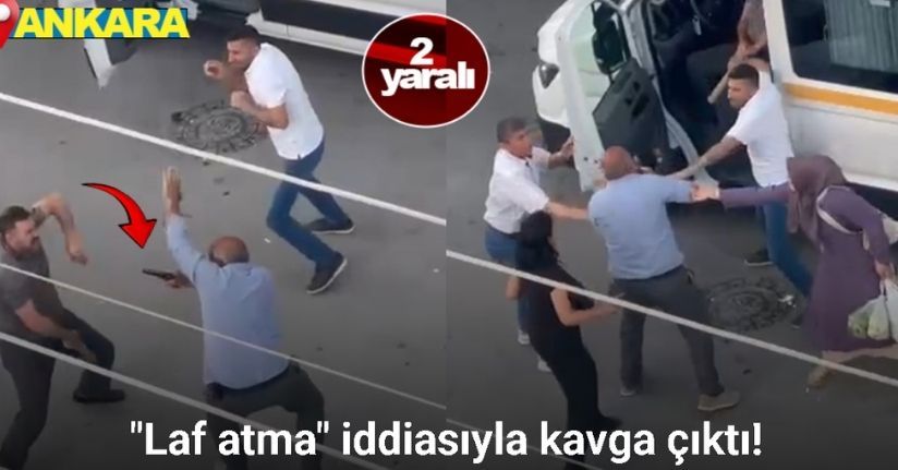 Ankara’da silahlı ve sopalı kavga: 2 yaralı