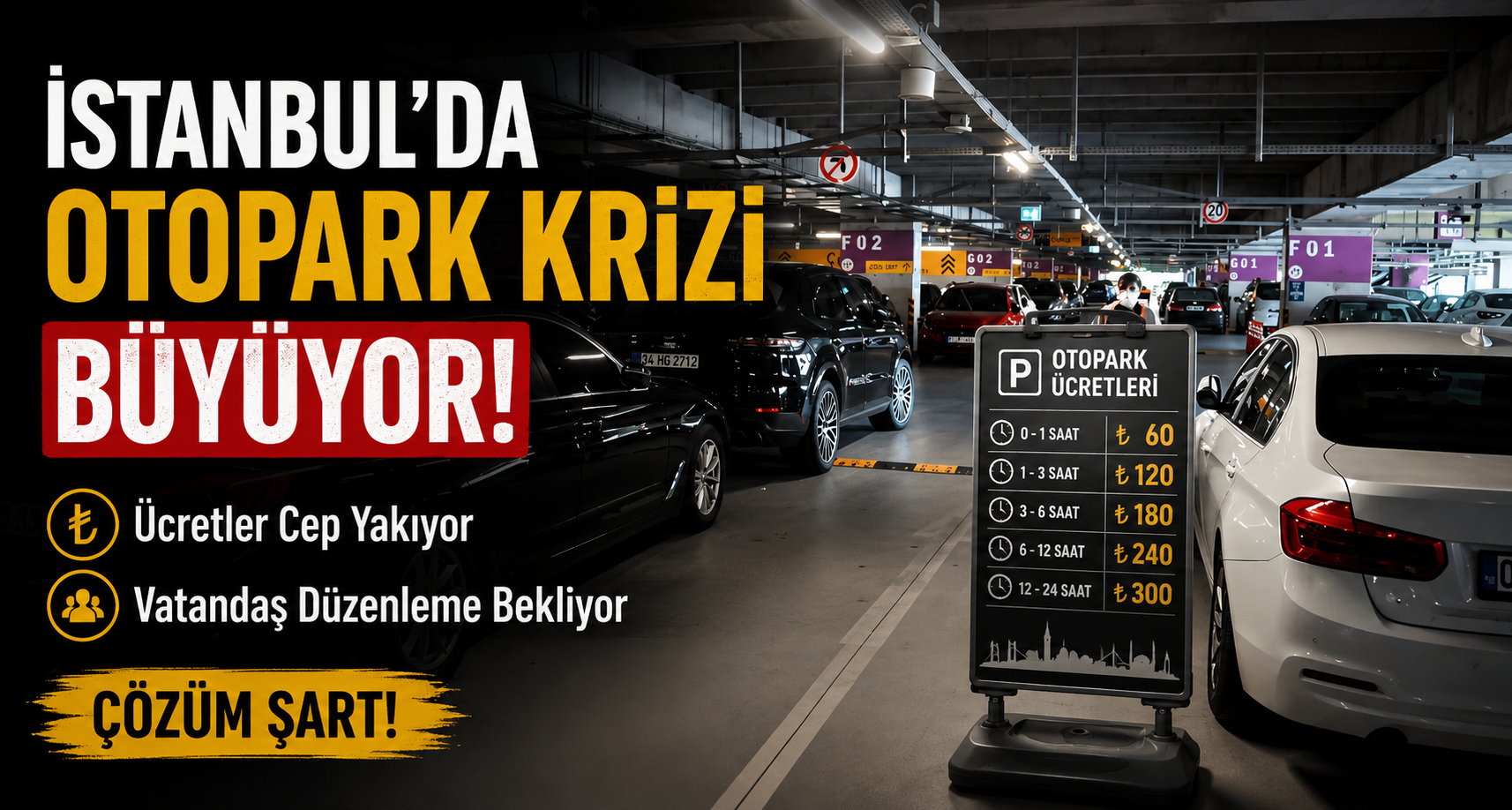 İstanbul'da Otopark Krizi Büyüyor: Ücretler Cep Yakıyor, Vatandaş Düzenleme Bekliyor