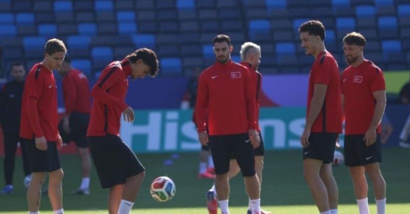 A Milli Futbol Takımı, ABD maçı hazırlıklarını tamamladı