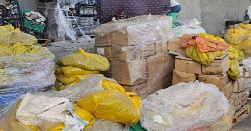 Uşak’ta 30 ton bozuk ve tarihi geçmiş gıda ele geçirildi