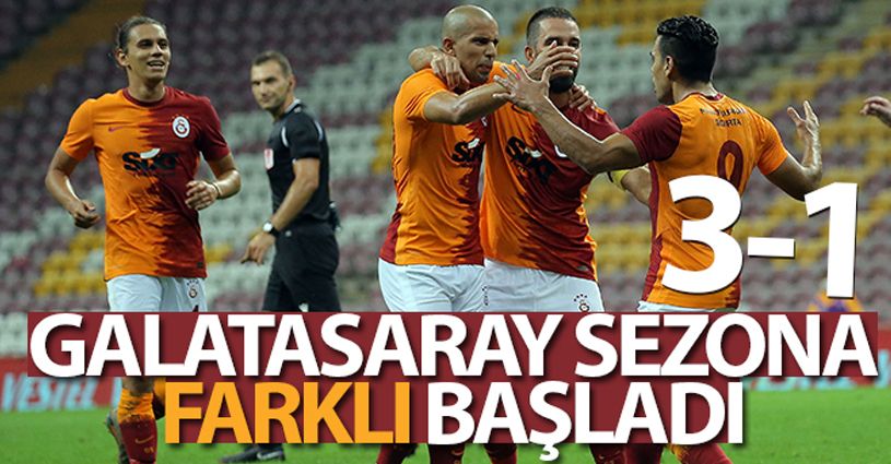 Galatasaray sezona galibiyetle başladı