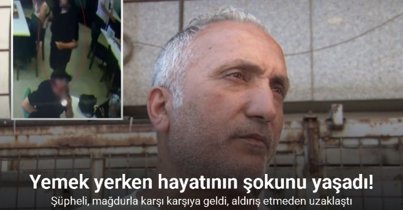 Yemek yerken altın kesesini düşürdü, durumu fark eden şüpheli altınları alıp kayıplara karıştı