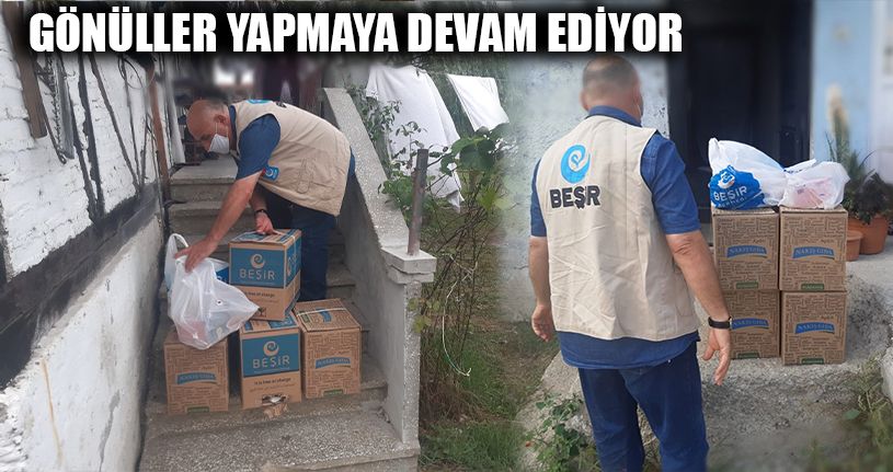 Eylül Ve Ekim Ayın Yardımlarını Da İhtiyaç Sahiplerine Dağıttılar