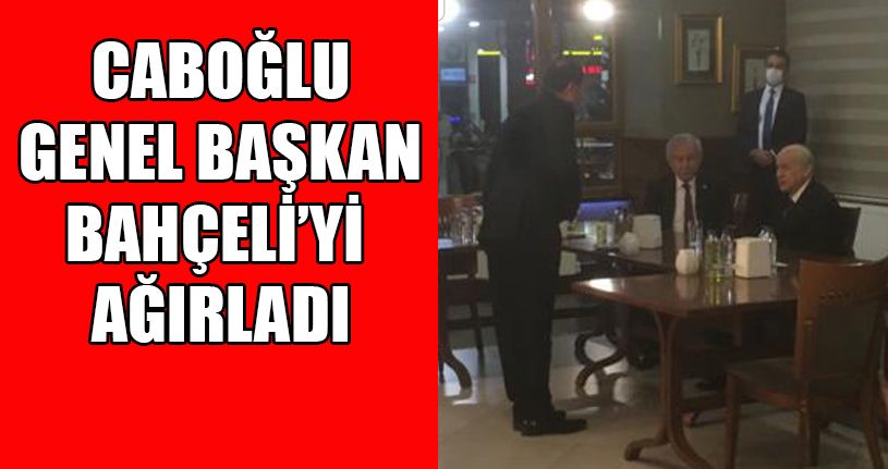 Caboğlu, Bahçeli’yi Ağırladı