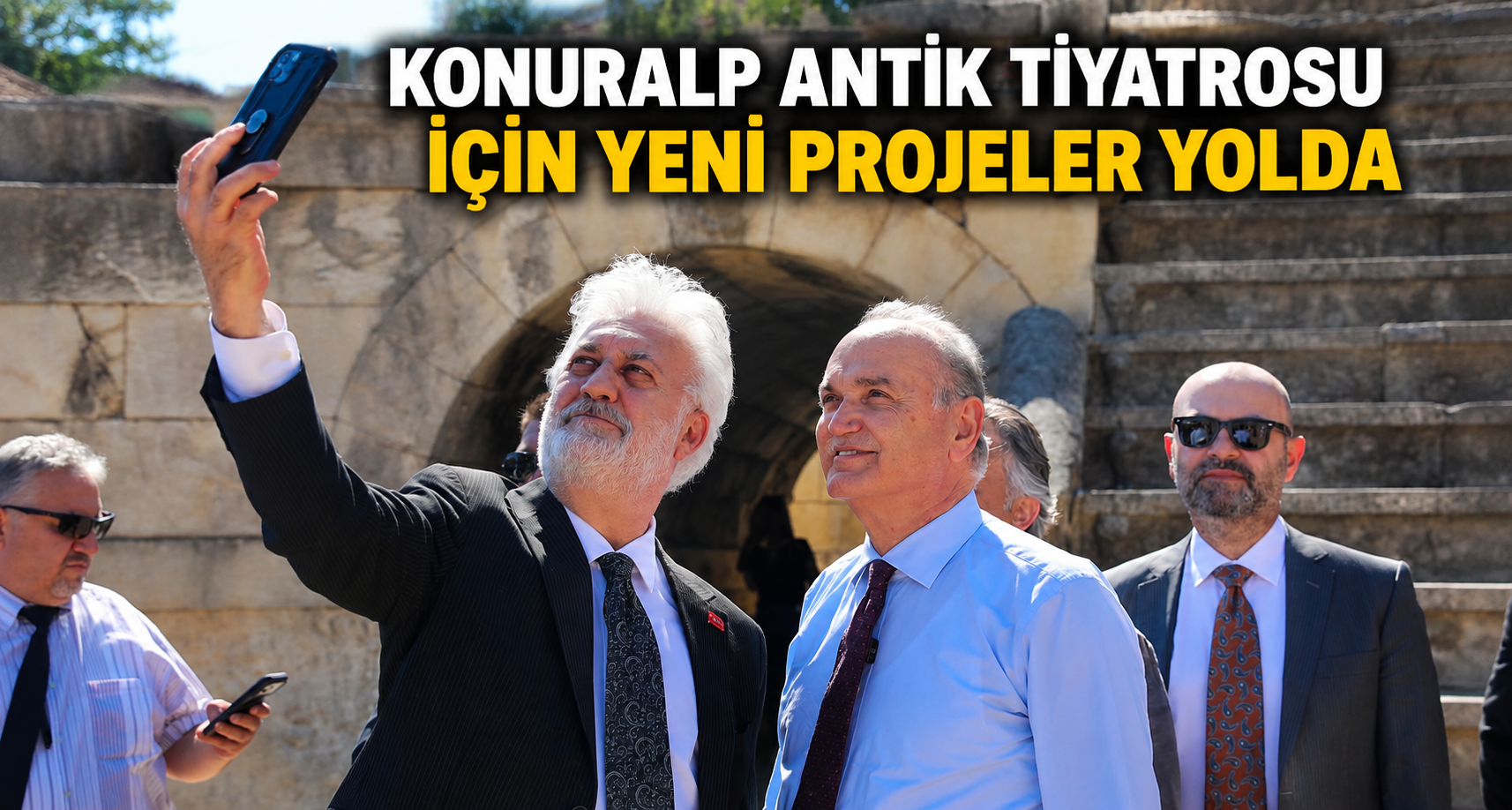 Konuralp Antik Tiyatrosu İçin Yeni Projeler Yolda
