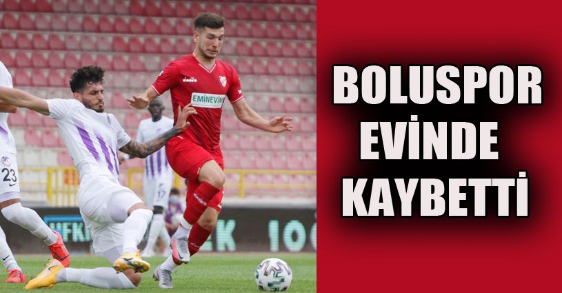 Boluspor: 0 - Ankara Keçiörengücü: 1