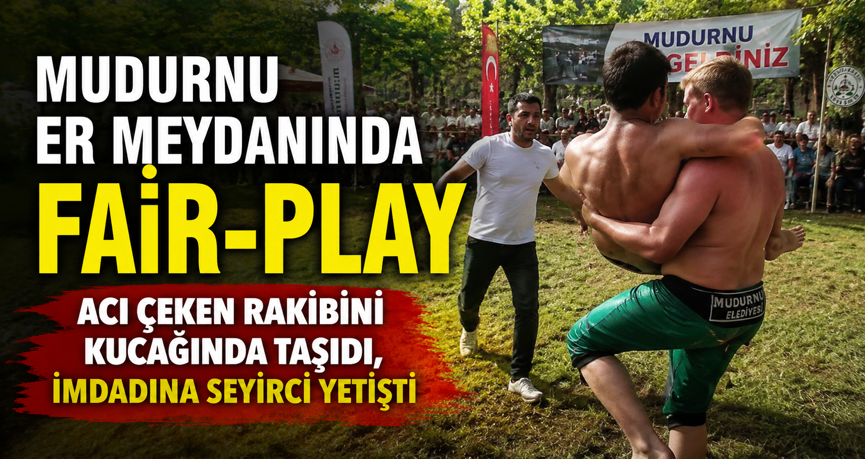 Mudurnu er meydanında fair-play