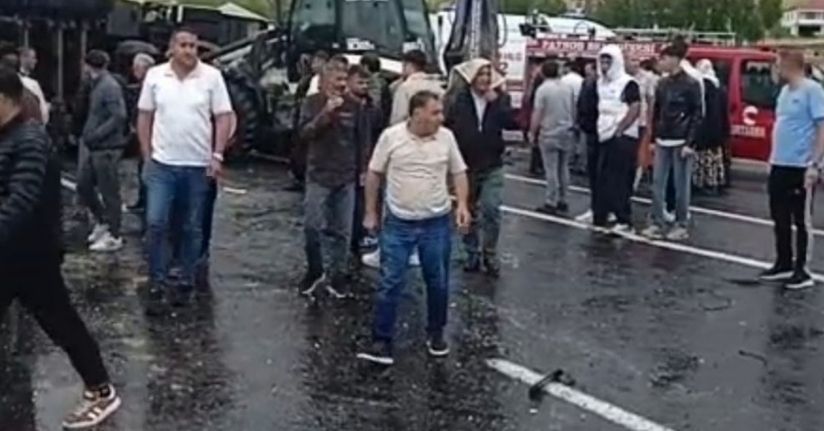 Patnos’ta zincirleme kaza: 1 ölü, 1’i ağır 4 yaralı